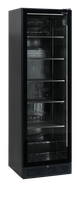 TEFCOLD Zwarte Displaykoeler voor een Mooie Presentatie van Uw Producten - SCU1425 FRAMELESS
