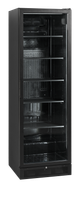 TEFCOLD Zwarte Displaykoeler voor een Mooie Presentatie van Uw Producten - SCU1425H