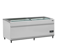TEFCOLD Supermarktkoeler/-Vriezer met Gebogen Glas voor Volledige Zichtbaarheid - SFI185-CF VS