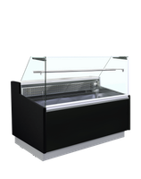 Zwarte Koeltoonbank - VEL1420B (EUROMINI)