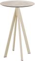 Infinity Statafel Zand Frame + Moonstone HPL 70 cm - Essentials 120061370