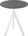 Essentials Infinity Tripod Terrastafel Wit Frame + Zwart HPL 70 cm - 140021070
