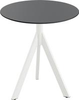 Essentials Infinity Tripod Terrastafel Wit Frame + Zwart HPL 70 cm - 140021070