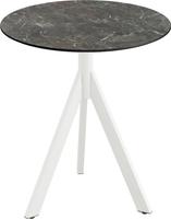 Essentials Infinity Tripod Terrastafel Wit Frame + Galaxy Marble HPL 70 cm - 140021570