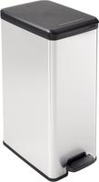 DECO SLIM BIN Rechthoekige Vuilnisbak met Pedaal 40L - 240640