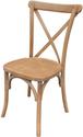 Stapelbare Stoel - Massief Hout - Ligtgewicht - 48x47x88cm (bxtxh) - 50100l - VEBA 50100L