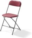 Opklapstoel Budget - Grijs/Rood - VEBA 50130