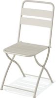 Essentials Breeze Bistro Klapstoel Metaal Beige - 50822