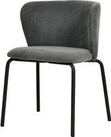 Essentials Break Stapelbare Stoel Gestoffeerd Donkergrijs - 51014