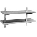 Mastro Dubbele Muurplank | 160x40cm | Met Ophangsysteem | 8528G
