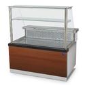 Gekoelde Vitrinetoonbank | Rechte ruit met Plank | Statisch, 0/+4°C | B=100cm | Mastro BGB0280
