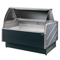Refrigerated Counter 2480 Mm With Curved Glass Front, Ventilated Cooling, +3°/+5°C - Mastro BGB0318/TN