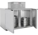 Beer Barrel Chiller 6x 50 Liters In Stainless Steel, Without Cooling Unit, Mastro BIZ0003/F
