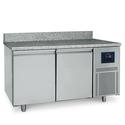 Freezer Pastry Counter 2 Doors 600x400 Mm, Granite Top With Upstand, -10°/-22°C - WiFi - Virtus BNZ0003/FN