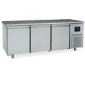 Freezer Pastry Counter 3 Doors 600x400 Mm, Granite Top, -10°/-22°C - WiFi - Virtus BNZ0008/FN