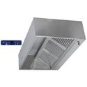 Mastro Wandbevestigde Vierkante Afzuigkap Met Motor, Verlichting En Snelhedenregelaar, 1800X1100 Mm | DAA0190