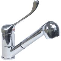 Mastro Eenarmige Monoblokkraan Met Uitschuifbaar Spuitpistool | 1/2" | GDZ0006/G