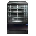 Mastro Warme Vitrine Met 3 Planken En Verticaal Glas Aan De Voorzijde, Geventileerd, L=1500 Mm | H02FNE028