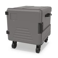Thermo Box Neutral On Castors, 7x GN 2/1 H=65 Mm - IAA0003