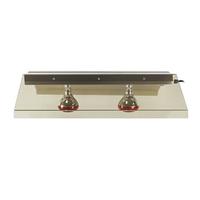 Mastro Infraroodlampen Met Roestvrijstaal Frame Voor Plafondbevestiging, 2X Gn 1/1 | ICE0001