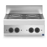 Electric Ceramic Glass Hob - 4 Plates - MS657PVET