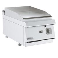 Gas Griddle Plate, Tabletop Model, Smooth Chromed Plate - Virtus MS74FTGCRT