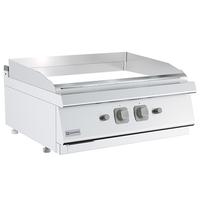 Gas Griddle Plate, Tabletop Model, Smooth Chromed Plate - Virtus MS78FTGCRT