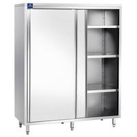 Mastro Hoge Kast Met Schuifdeuren En 3 Planken, 1400X600 Mm | SAVS205514