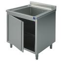 Mastro Wasbakunit Op Kastje, 1 Wasbak, Met Scharnierdeur, 600X700 Mm | SLA1607