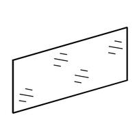 Breath-Saving Front Glass, L=1200 mm, Mastro SSPV12