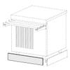 Snap-On Front Plinth, L=2000 mm, Mastro SSZTL20