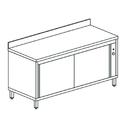 Mastro Verwarmde Werkbank Met Schuifdeuren, Met Opstand, 1600X600 Mm | STESA6016