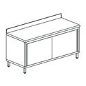 Mastro Vrijstaande Werkkast Met Schuifdeuren, Met Opstand, 1500X600 Mm | STNA60150