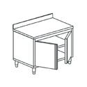 Mastro Vrijstaande Werkkast Met Scharnierdeuren, Met Opstand, 600X600 Mm | STNA606