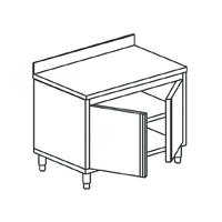 Mastro Vrijstaande Werkkast Met Scharnierdeuren, Met Opstand, 600X600 Mm | STNA606