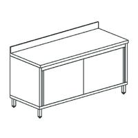 Vrijstaande Werkkast Met Schuifdeuren, Met Opstand, 1300X700 Mm