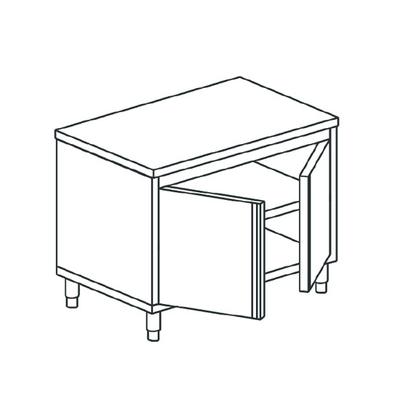 Mastro Vrijstaande Werkkast Met Scharnierdeuren, Zonder Opstand, 700X600 Mm | STNB6070 1