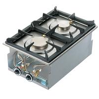 Mastro Inbouw Gasfornuis, 2 Branders - VI6540PCGD
