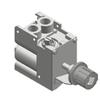 Extra Charge For Non-Chromed Thermostatic Gas Versions 100 cm (request At Order), Virtus VS100TR