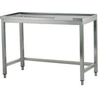 Sorteertafel Met Gat, Linkerzijde, Voor Machines Met Uitgifte Aan Rechterzijde, B=1800 Mm