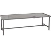 Left Sorting Table With Hole, For Right Exit Machines, W=2400 mm, Mastro Z/TTCS100240