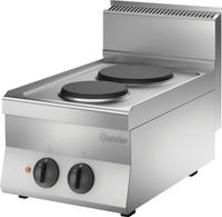 Bartscher El. Fornuis 650 B400 2 Pits TA - 115005