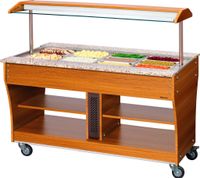 Bartscher Buffetwagen Warm 4x 1/1 GN - 125628