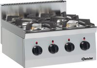 Bartscher Gasfornuis 600 B600 4 Pits TA - 1317463