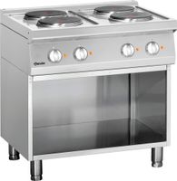 Bartscher El. Fornuis 700 B800 4 Pits OO - 286104