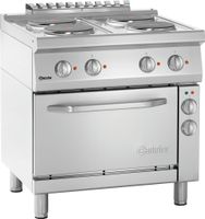 Bartscher Elektrisch Fornuis 700 B800 4PL EBO - 286225