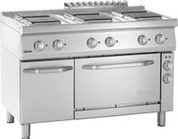 Bartscher Elektrisch Fornuis 700 B1200 6PL EBO - 286347