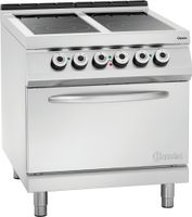 Bartscher Cer. Fornuis 4 Randers EO GN 2/1 - 296431