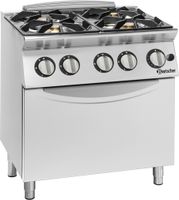 Bartscher 2992171 Gasfornuis 900 4 branders GBO