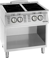 Bartscher 299421 Elektrisch fornuis 900 4 kookzones OU